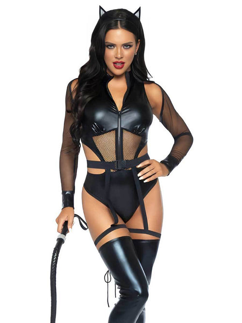 Kinky Cat Cosplay Lingerie Set blesssafe