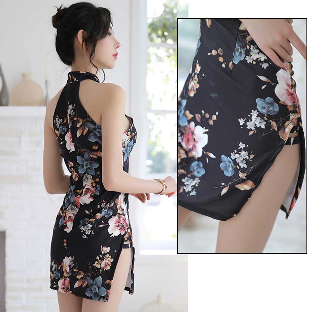 Sexy Cheongsam Traditional Qipao Babydoll Cosplay Lingerie Costume Blesssafe