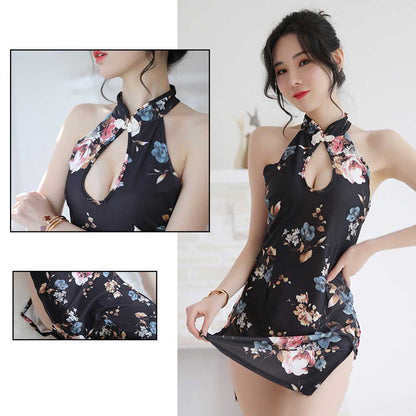 Sexy Cheongsam Traditional Qipao Babydoll Cosplay Lingerie Costume Blesssafe