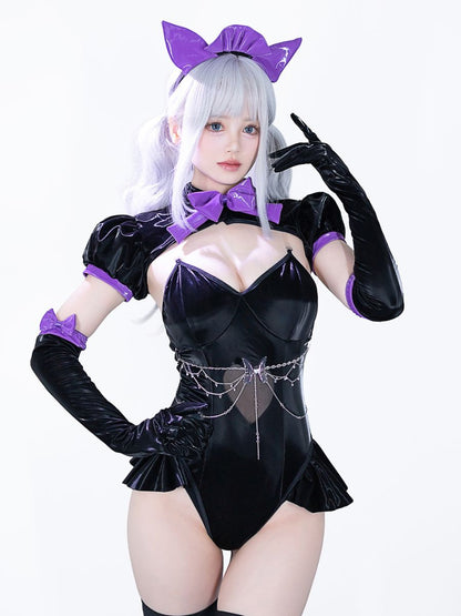 Dark Gothic Lingerie Angel Devil Cosplay