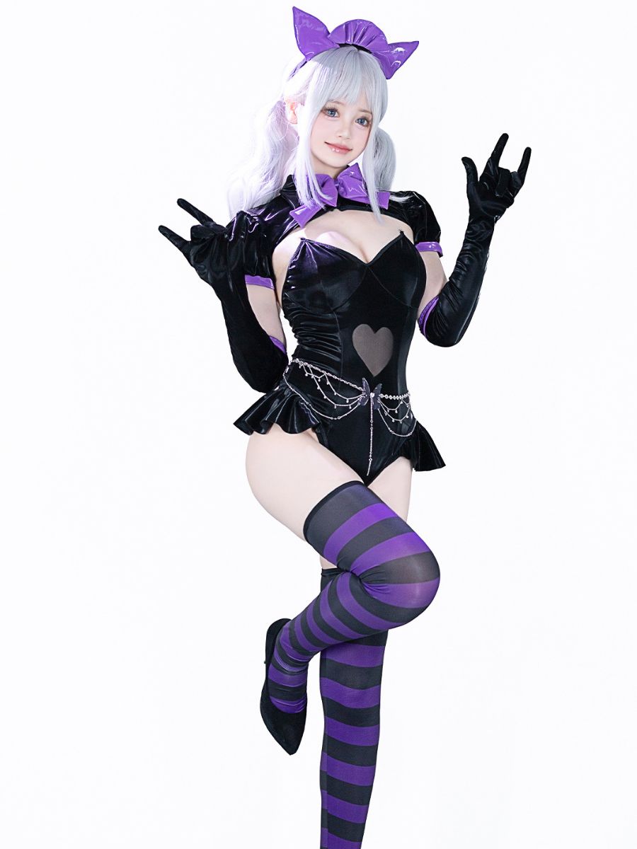 Dark Gothic Lingerie Angel Devil Cosplay