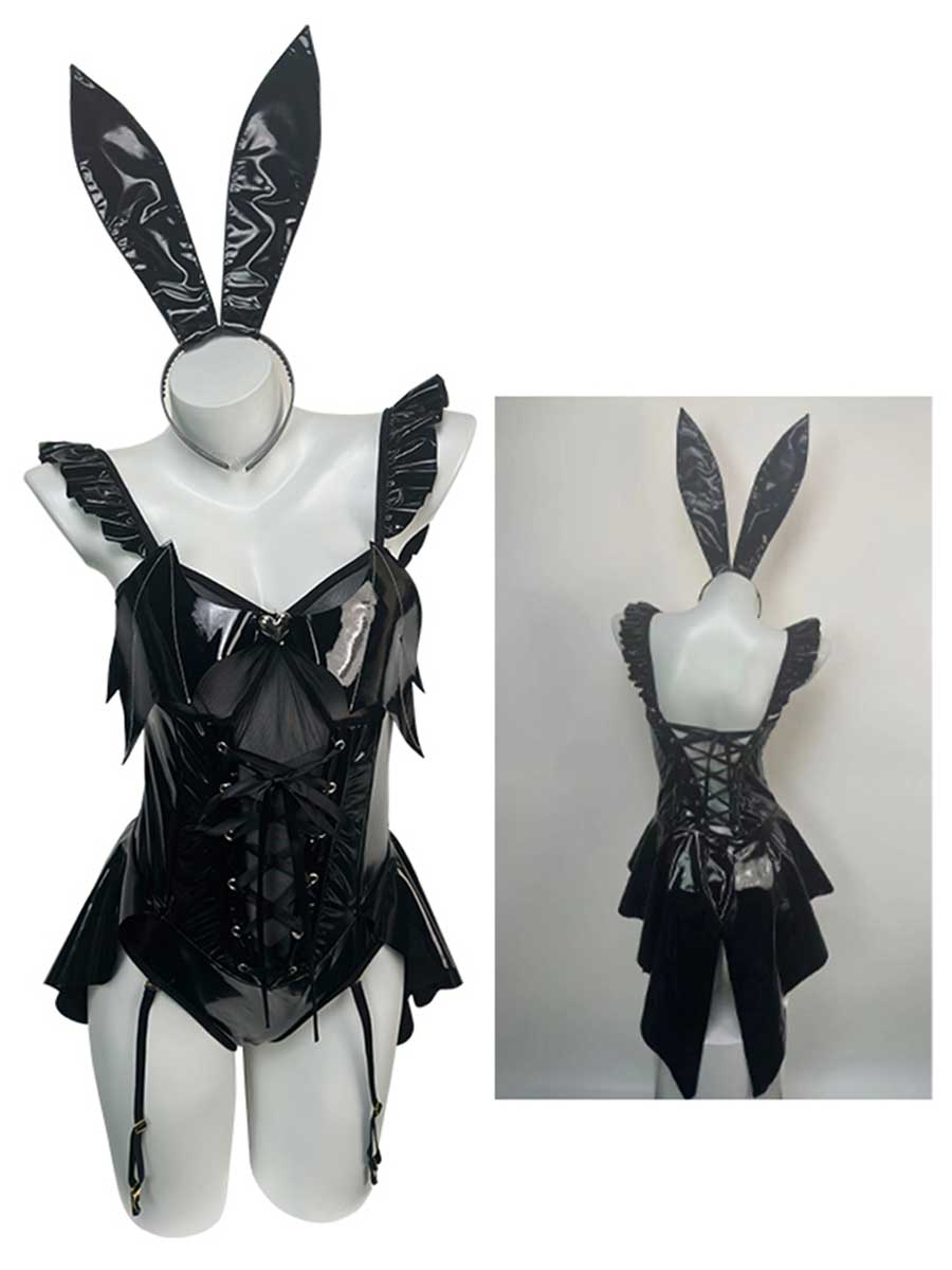 Sexy Succubus Lingerie Bodysuit Outfit