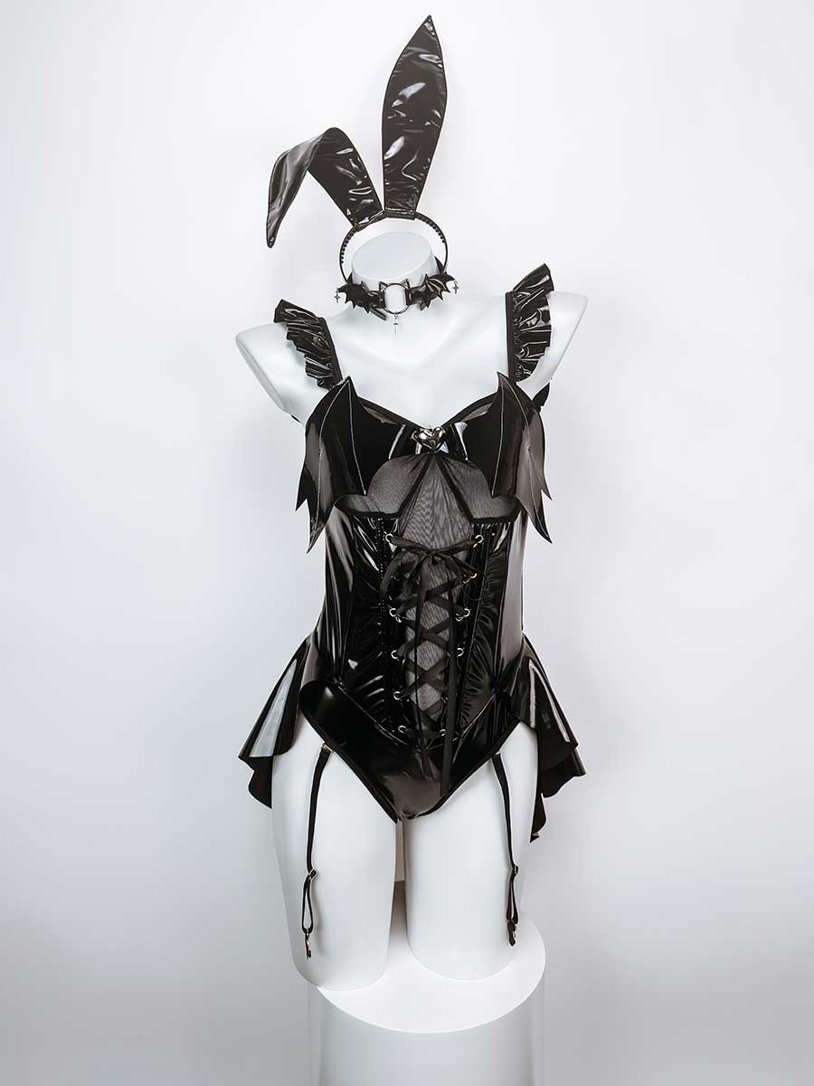 Sexy Succubus Lingerie Bodysuit Outfit