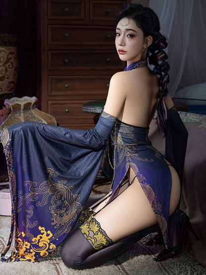 Crystal Fortune Teller Costume - Mystic Witch Anime Roleplay Set Blesssafe